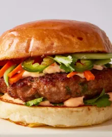 Bánh Mì Turkey Burgers